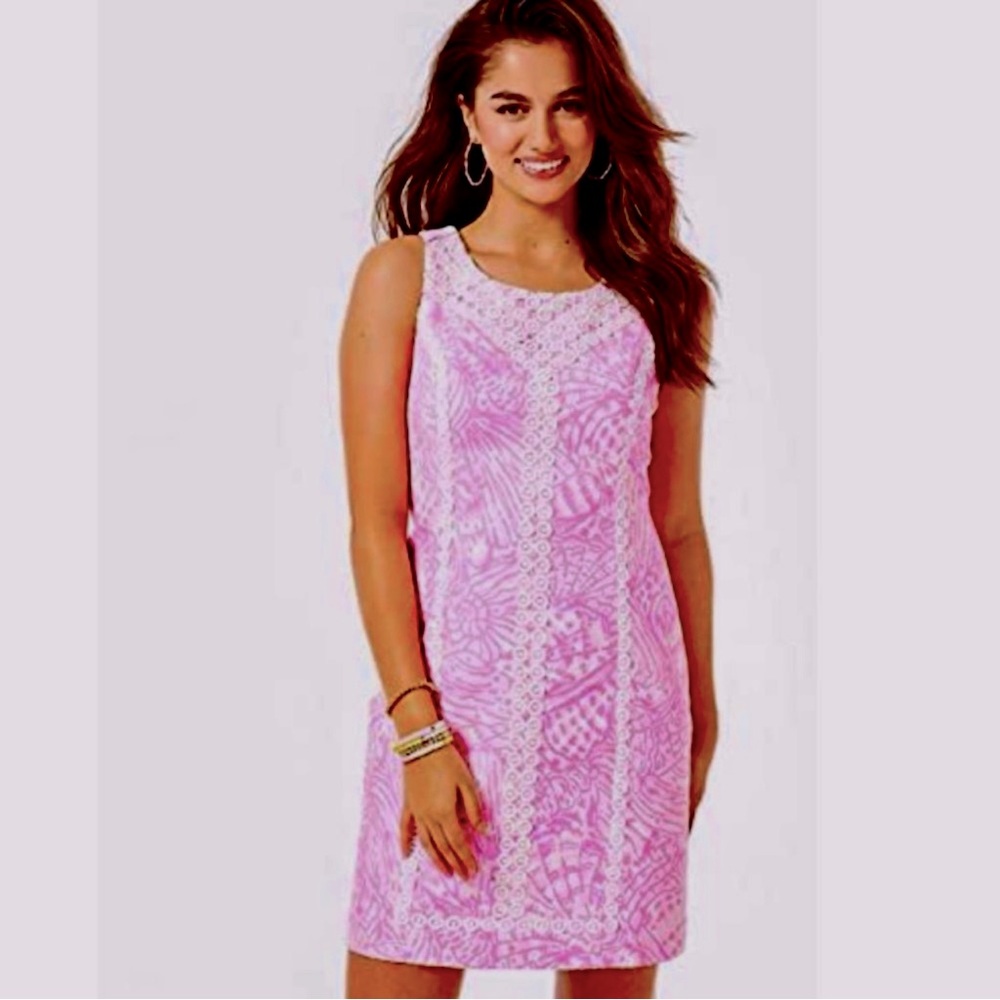 Lilly Pulitzer Macfarlane Stretch Shift Dress